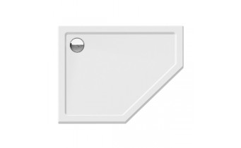 Душовий піддон NEW TRENDY NEW AZURA L 100x80x5 см (B-0418) Душовий піддон NEW TRENDY NEW AZURA L 100x80x5 см (B-0418)