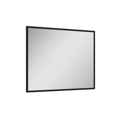 Прямокутне дзеркало у ванну Elita Rama 100/80 Black 19 мм, 100x80x2 см (167583)