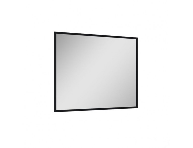 Прямокутне дзеркало у ванну Elita Rama 100/80 Black 19 мм, 100x80x2 см (167583)