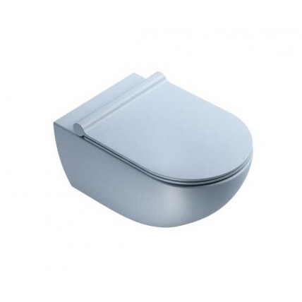 Підвісний унітаз Catalano Colori Sfera 54 NewFlush блакитний сатин (1VSF54RAS)