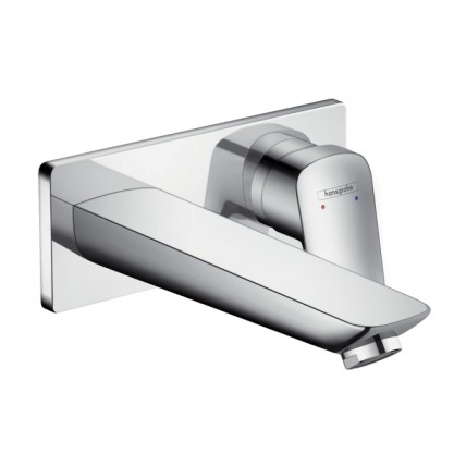 Змішувач для умивальника Hansgrohe Logis монтаж зі стіни, хром (71220000)