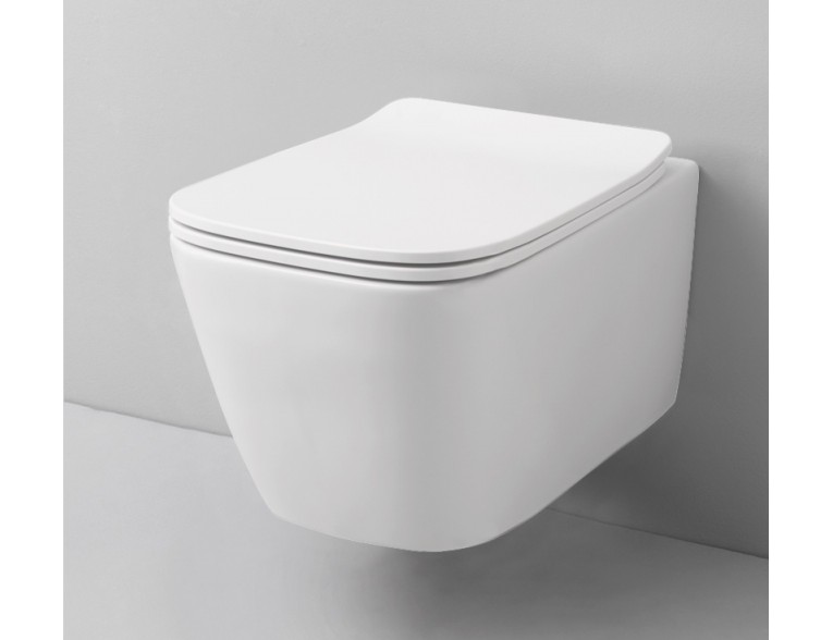 Підвісний унітаз ArtCeram A16 mini, glossy white (ASV0050100)