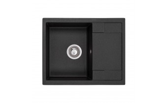 Кухонна мийка Granado Altea 610x495 мм, black shine (1301) Кухонна мийка Granado Altea 610x495 мм, black shine (1301)