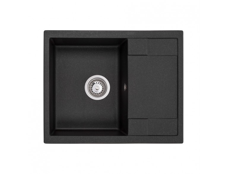 Кухонна мийка Granado Altea 610x495 мм, black shine (1301)