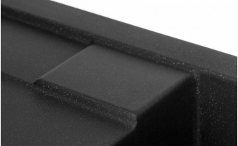 Кухонна мийка Granado Altea 610x495 мм, black shine (1301)