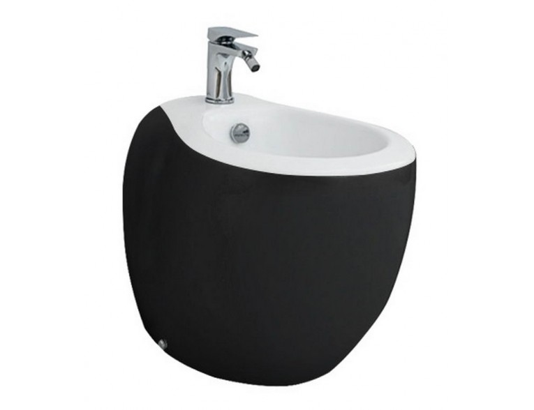 Підлогове біде ArtСeram Blend, black white (BLB0020150)
