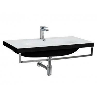 Підвісний умивальник ArtСeram Blend, black white (BLL0050150)