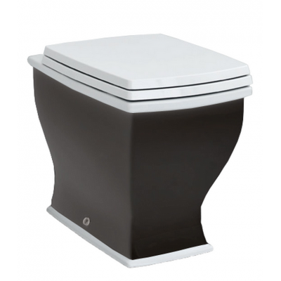 Підлоговий унітаз ArtCeram Blues, black white (BUV0020150) Підлоговий унітаз ArtCeram Blues, black white (BUV0020150)