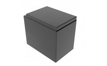 Підлоговий унітаз GSG BOX 53 см glossy Black (BXWC01002)