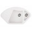 Кухонна мийка Granado Barcelona 1000x570 мм, white (1105)