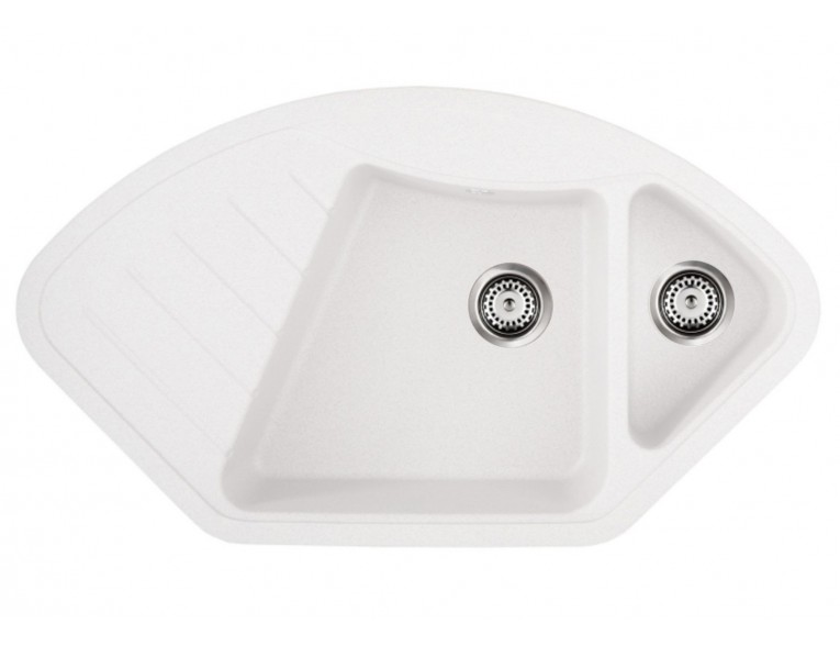 Кухонна мийка Granado Barcelona 1000x570 мм, white (1105)