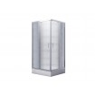 Душова кабіна Besco Modern 90x90x185, скло з ефектом морозу (MK-90-185-M)
