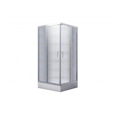 Душова кабіна Besco Modern 90x90x185, скло з ефектом морозу (MK-90-185-M)