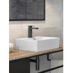 Змішувач для умивальника Besco Modern / Varium II, чорний матовий (BU-MVII-CZ) Змішувач для умивальника Besco Modern / Varium II, чорний матовий (BU-MVII-CZ)