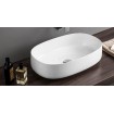 Умивальник на стільницю ArtCeram Cognac 55, matt white (COL0030500)
