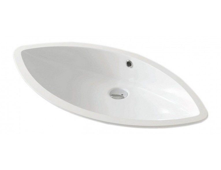 Умивальник під стільницю ArtCeram Drop 80, white (DPL0030100)