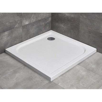Душовий піддон Radaway DELOS C 80x80x4,5 см, білий (SDC0808-01)