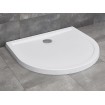 Душовий піддон напівкруглий Radaway Delos P 100x90x5 см, білий (4Z19035-03N)