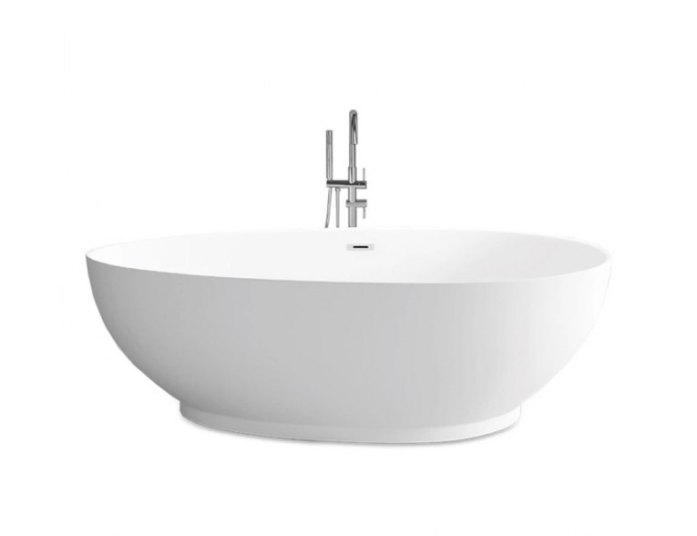 Окремостояча акрилова ванна Dusel DA 106 PISA 180x90 см, з сифоном click/clack (DU106)