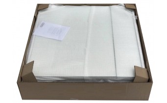 Підвісна тумба з дзеркалом у ванну (дзеркальна шафа) UWiS Elba Z-70, 70x70x14,5 см, з підсвіткою