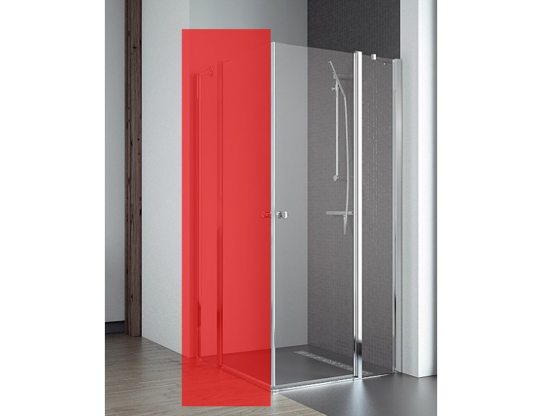 Права частина душової кабіни Radaway KDD 90, прозоре (3799461-01R)
