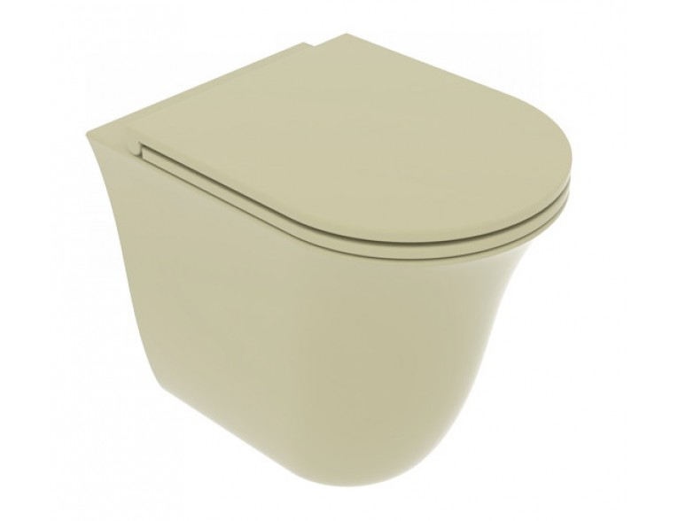 Унітаз підлоговий GSG Flut 52,5 см Smart Clean matt Miele (FLWC01016)