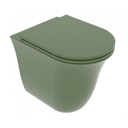 Унітаз підлоговий GSG Flut 52,5 см Smart Clean Olive (FLWC01026)