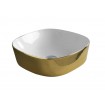 Умивальник на стільницю ArtCeram Ghost 42, gold (GHL0010156)