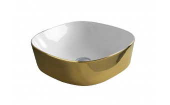 Умивальник на стільницю ArtCeram Ghost 42, gold (GHL0010156) Умивальник на стільницю ArtCeram Ghost 42, gold (GHL0010156)