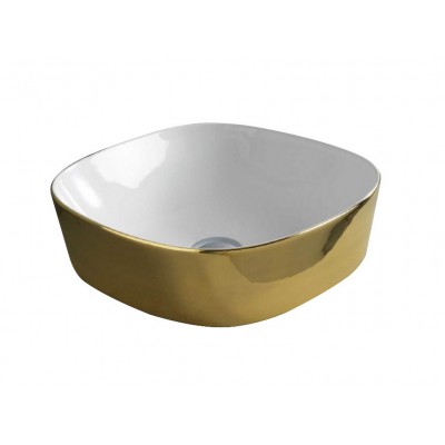 Умивальник на стільницю ArtCeram Ghost 42, gold (GHL0010156) Умивальник на стільницю ArtCeram Ghost 42, gold (GHL0010156)