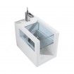 Підлогове біде GSG GLASS 53 см white glossy (GLBI01000)