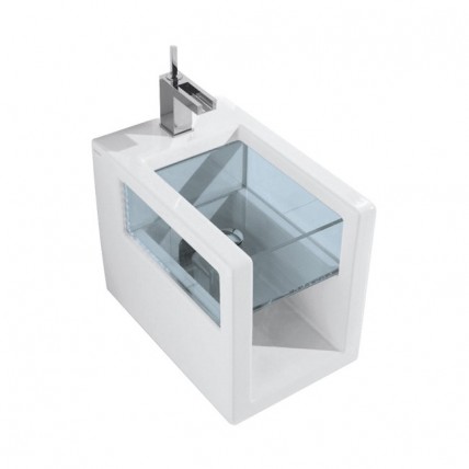 Підлогове біде GSG GLASS 53 см white glossy (GLBI01000)