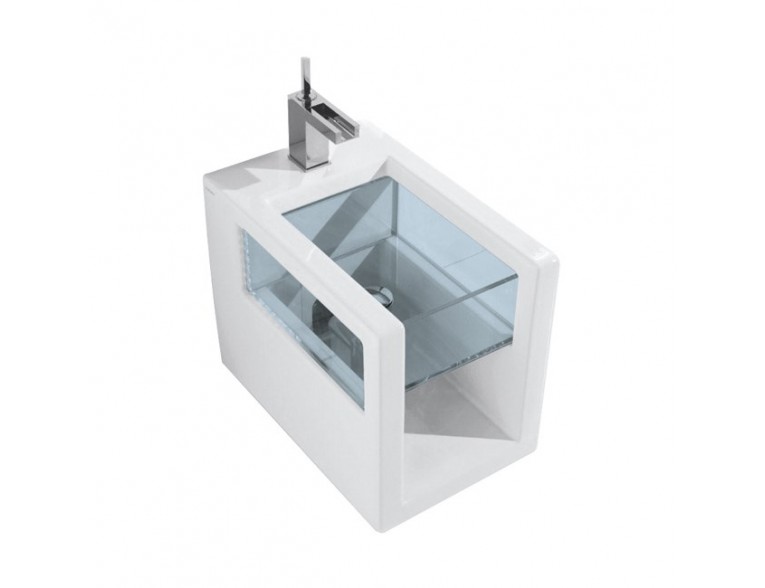Підлогове біде GSG GLASS 53 см white glossy (GLBI01000)