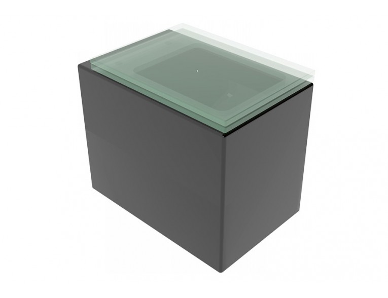 Підлоговий унітаз GSG GLASS 53 см glossy Black (GLWCSO002)