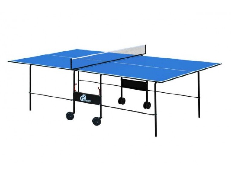 Стіл для настільного тенісу GSI-sport Athletic Light 274x152,5x76 см Blue