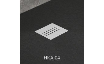 Душовий піддон, камяний Radaway Kyntos F 180x90 см, чорний (HKF18090-54)