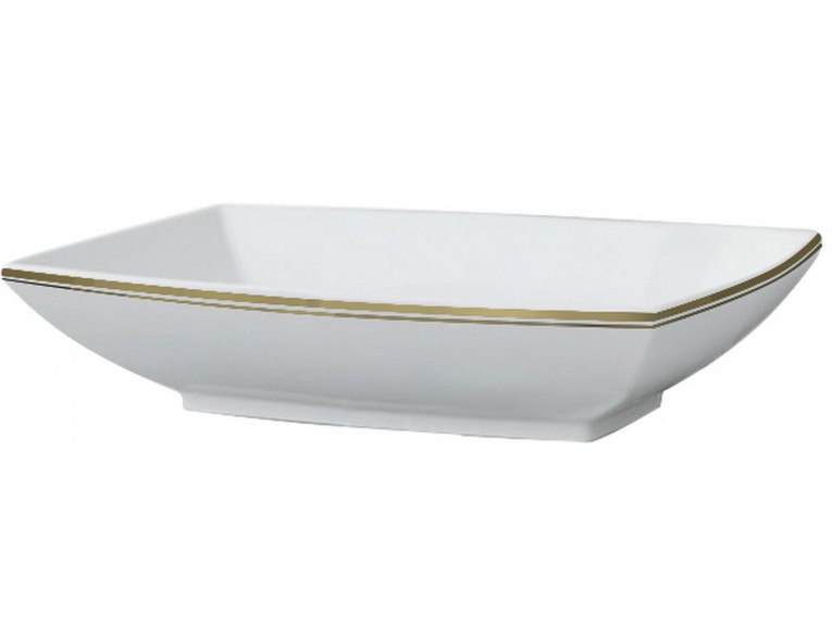 Умивальник на стільницю ArtCeram Jazz, gold stripes (JZL0020111)