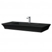 Підвісний умивальник ArtCeram Jazz, glossy black (JZL0150300)