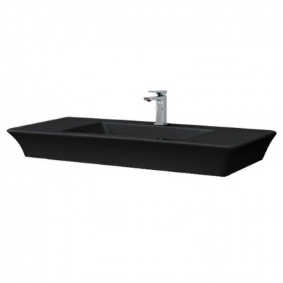 Підвісний умивальник ArtCeram Jazz, glossy black (JZL0150300) Підвісний умивальник ArtCeram Jazz, glossy black (JZL0150300)