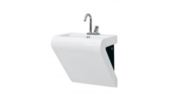 Підвісний умивальник ArtCeram La Fontana, black white (LFL0020150) Підвісний умивальник ArtCeram La Fontana, black white (LFL0020150)