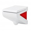 Підвісний унітаз ArtCeram La Fontana, red white (LFV0010151)
