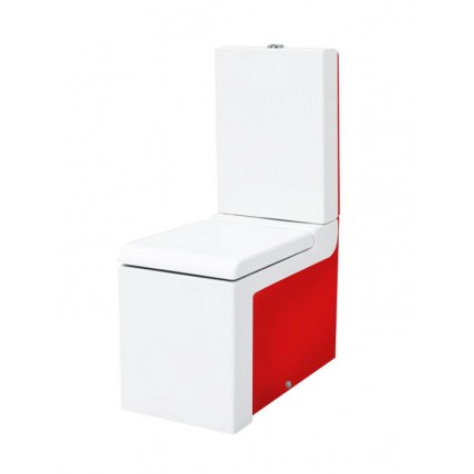 Унітаз моноблок ArtCeram La Fontana, red white (LFV0030151)