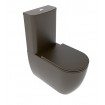 Унітаз моноблок GSG LIKE 69 см Smart Clean matt Coffe (LKMBL018)