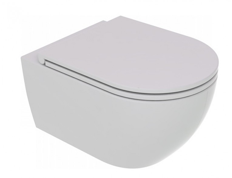 Підвісний унітаз GSG LIKE 52,5 см Smart Clean matt Cloud (LKWCSO019)
