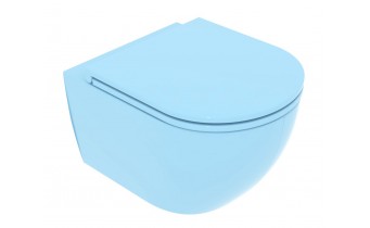 Підвісний унітаз GSG LIKE XXS 48,5 см Smart Clean glossy Sky (LKWCSOXXS022)