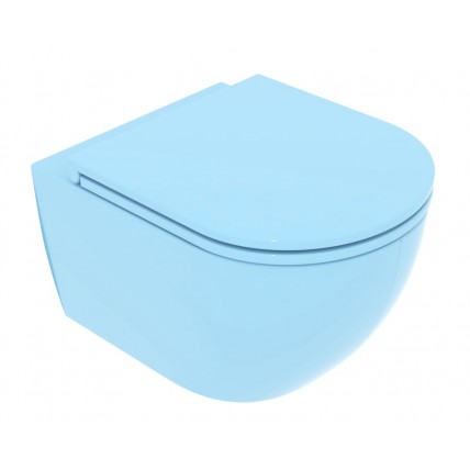 Підвісний унітаз GSG LIKE XXS 48,5 см Smart Clean glossy Sky (LKWCSOXXS022)