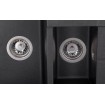 Кухонна мийка Granado Leon 765x490 мм, black shine (1001) Кухонна мийка Granado Leon 765x490 мм, black shine (1001)