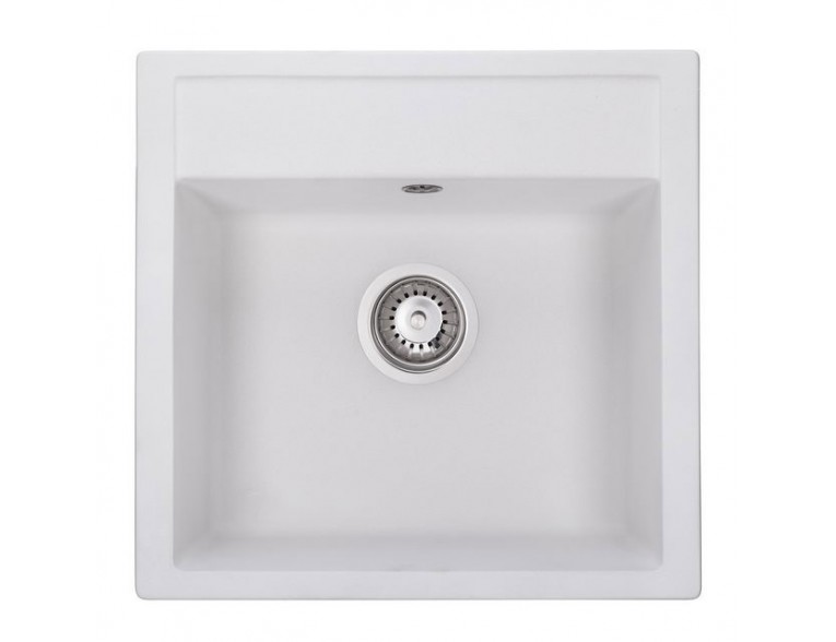 Кухонна мийка Granado Merida 496x480 мм, white (0305)
