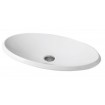 Умивальник на стільницю ArtCeram Oval, white (OVL0010100)