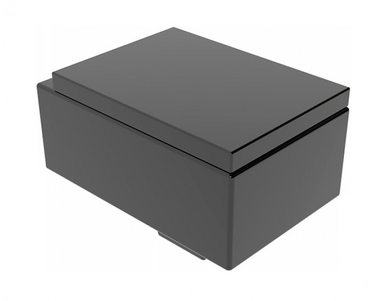 Підвісний унітаз GSG OZ 53 см glossy Black (OZWCSO002)
